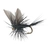 Manic Tackle Project Black Gnat Dry Fly #18