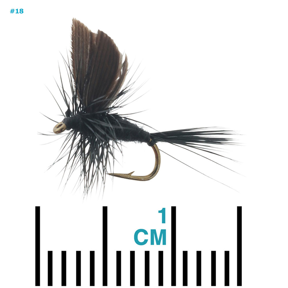 Manic Tackle Project Black Gnat Dry Fly