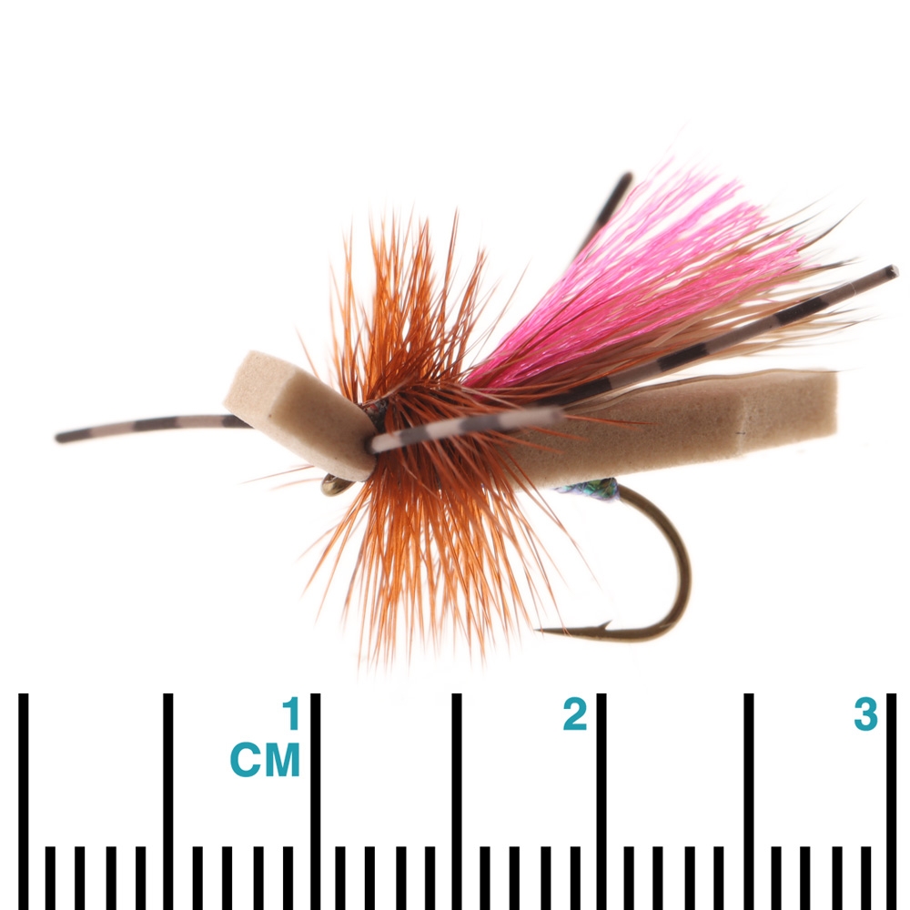 Manic Tackle Project Later Skater Dry Fly Tan #12 2.5cm