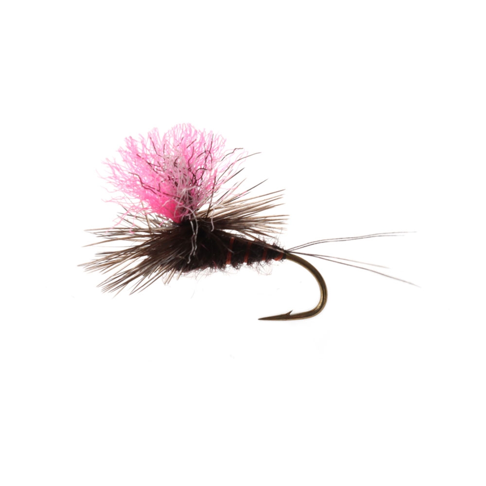 Manic Tackle Project Hi Vis Possum Dun Dry Fly Brown #12 1.5cm