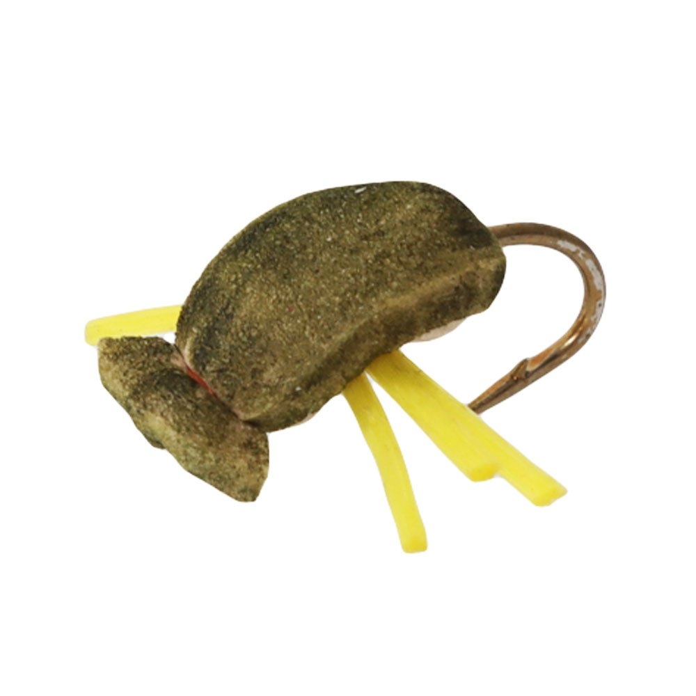 Manic Tackle Project Great Lake Gum Beetle Dry Fly #12