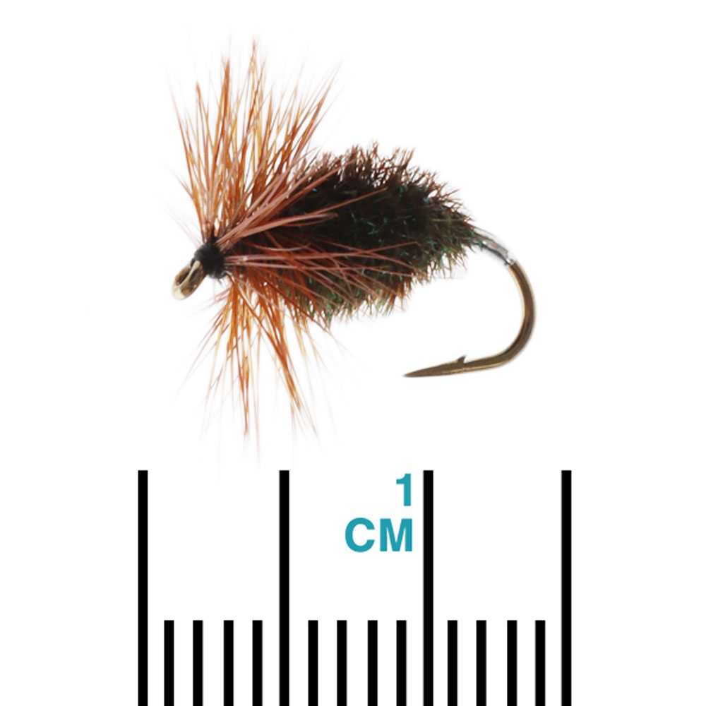 Manic Tackle Project Cochy Bondhu Dry Fly #12 1cm