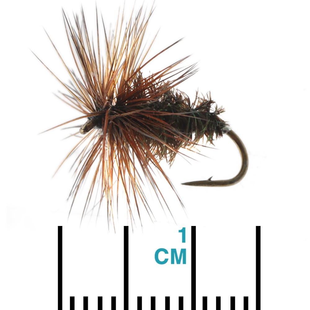 Manic Tackle Project Cochy Bondhu Dry Fly #14 1.5cm
