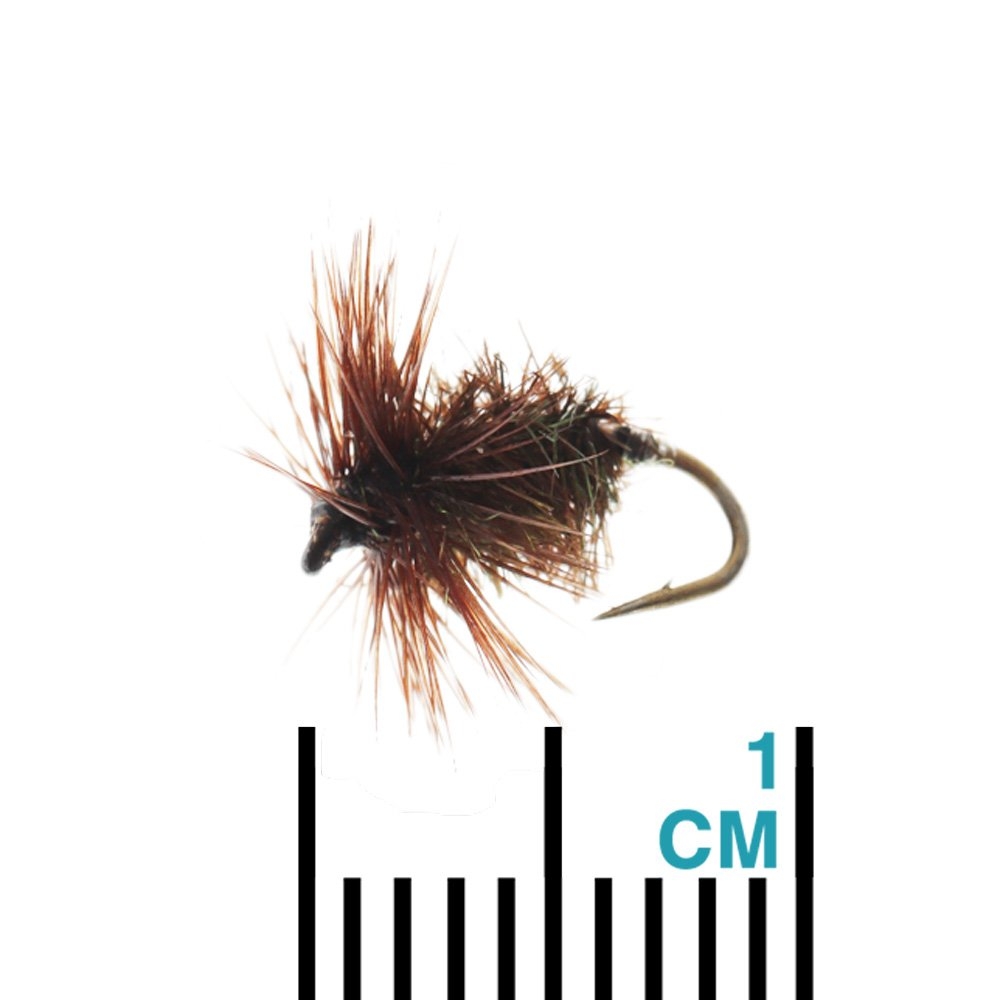 Manic Tackle Project Cochy Bondhu Dry Fly #16 0.7cm