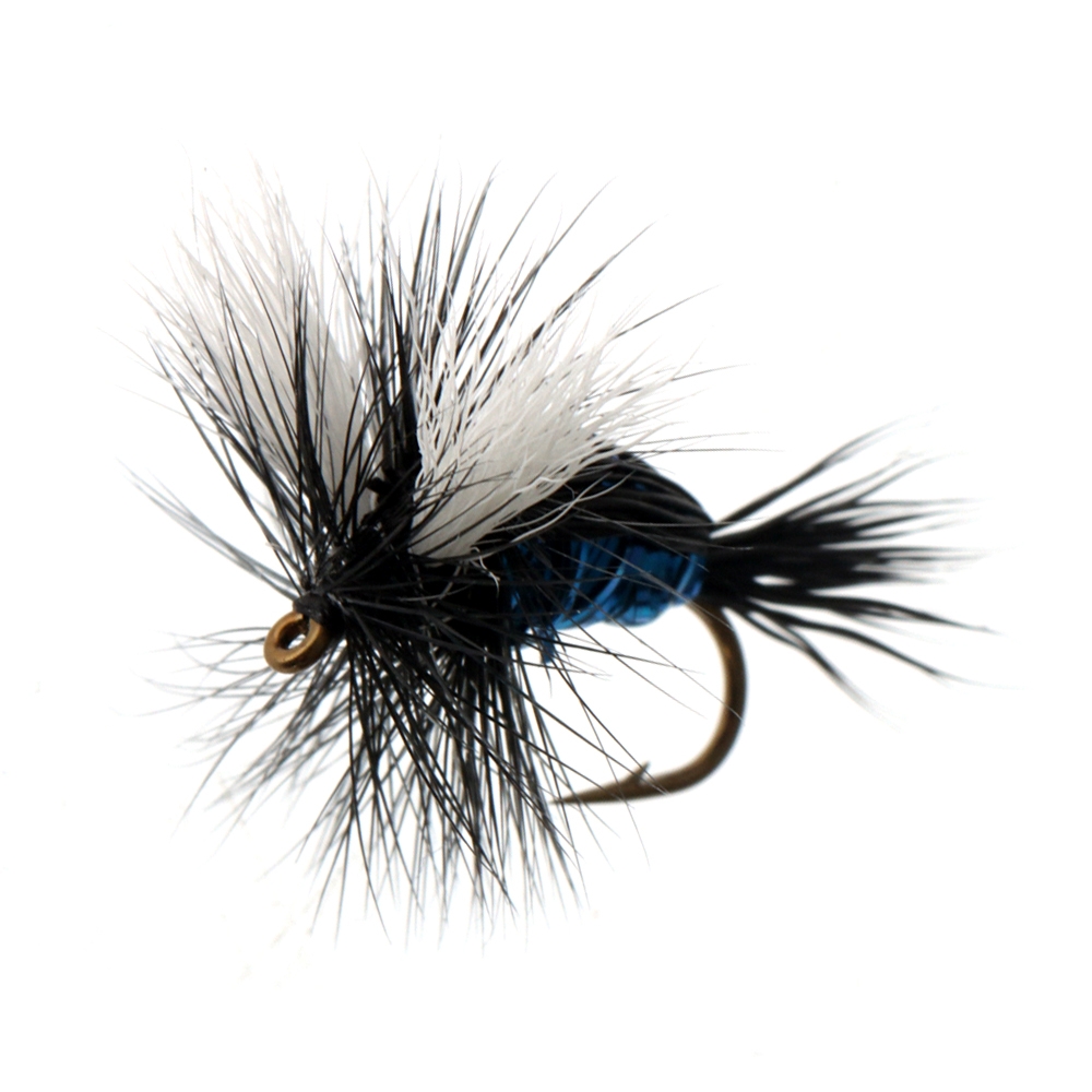 Manic Tackle Project Humpy Dry Fly Green Bottle #12