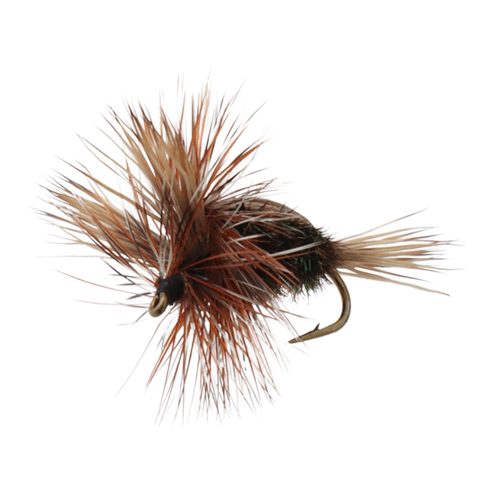 Manic Tackle Project Humpy Dry Fly Peacock #14 2cm