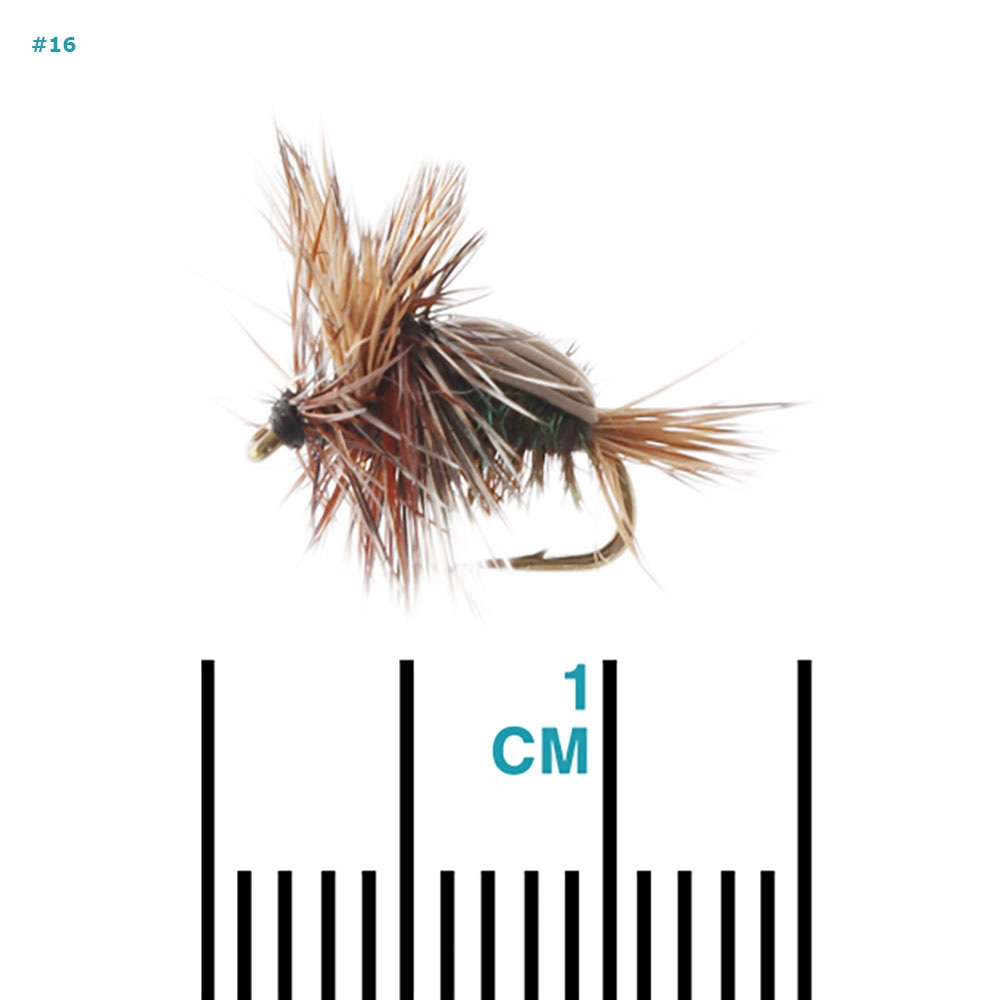 Manic Tackle Project Humpy Dry Fly Peacock