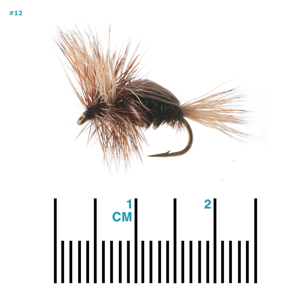 Manic Tackle Project Humpy Dry Fly Peacock