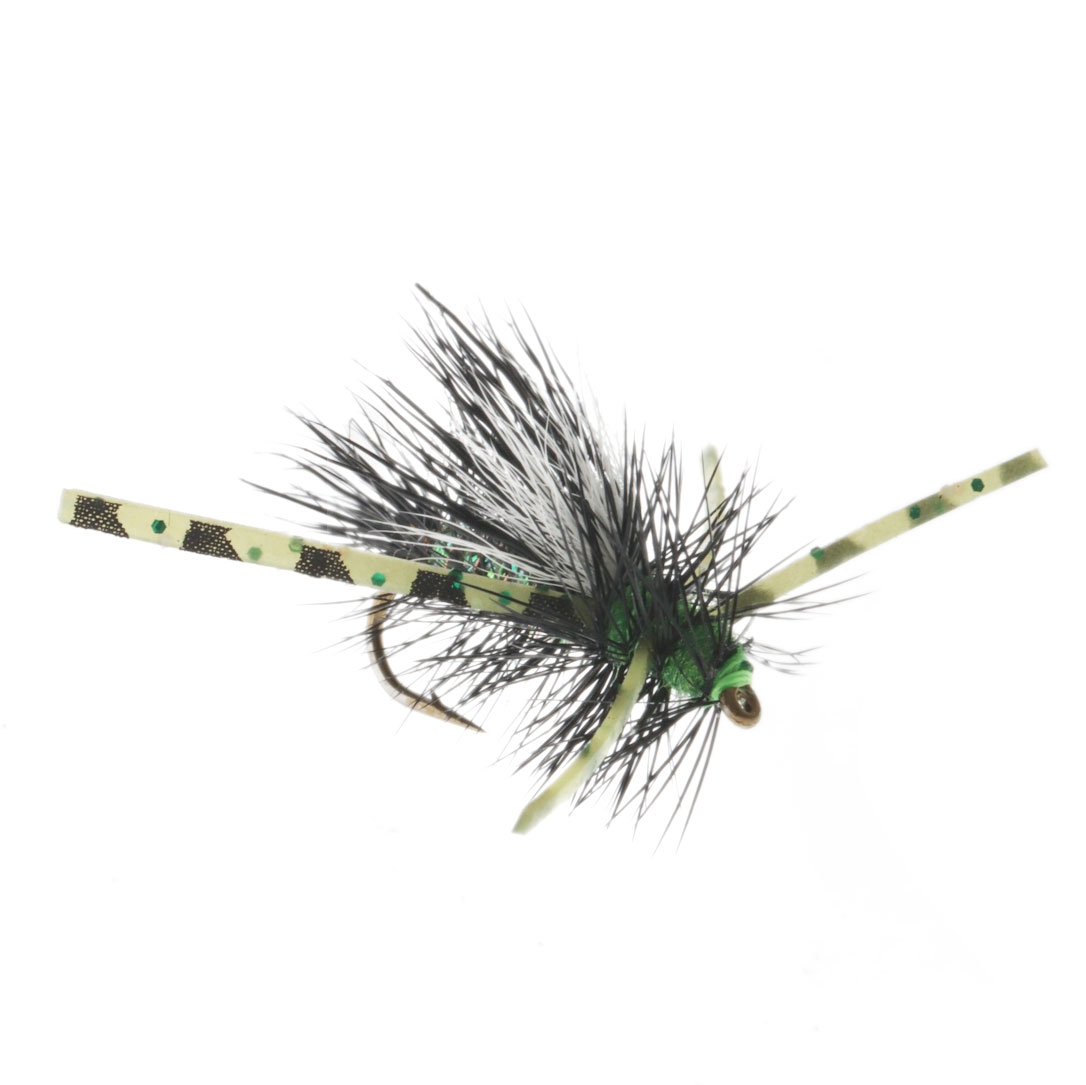 Manic Tackle Project X-Stimulator Black Dry Fly #12 2.5cm