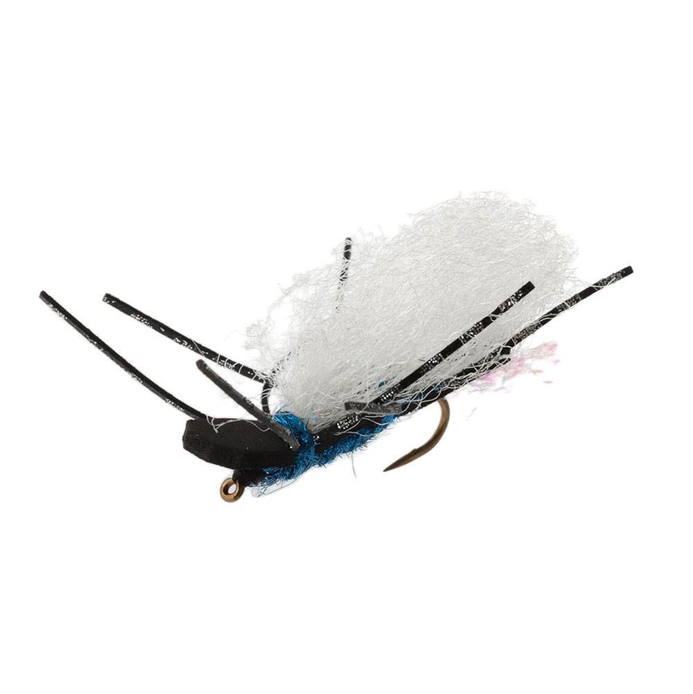 Manic Tackle Project Chubby Chernobyl Dry Fly Blue Bottle #08 4.5cm