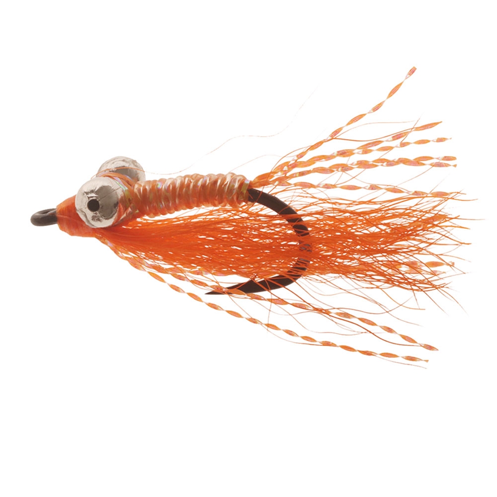 Manic Tackle Project Crazy Charlie Saltwater Fly Orange #8