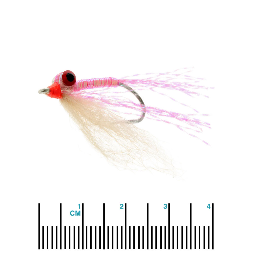 Manic Tackle Project Christmas Cracker Saltwater Fly Pink #6
