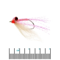 Manic Tackle Project Christmas Cracker Saltwater Fly Pink #6 Thumbnail Manic Tackle Project Christmas Cracker Saltwater Fly Pink #6