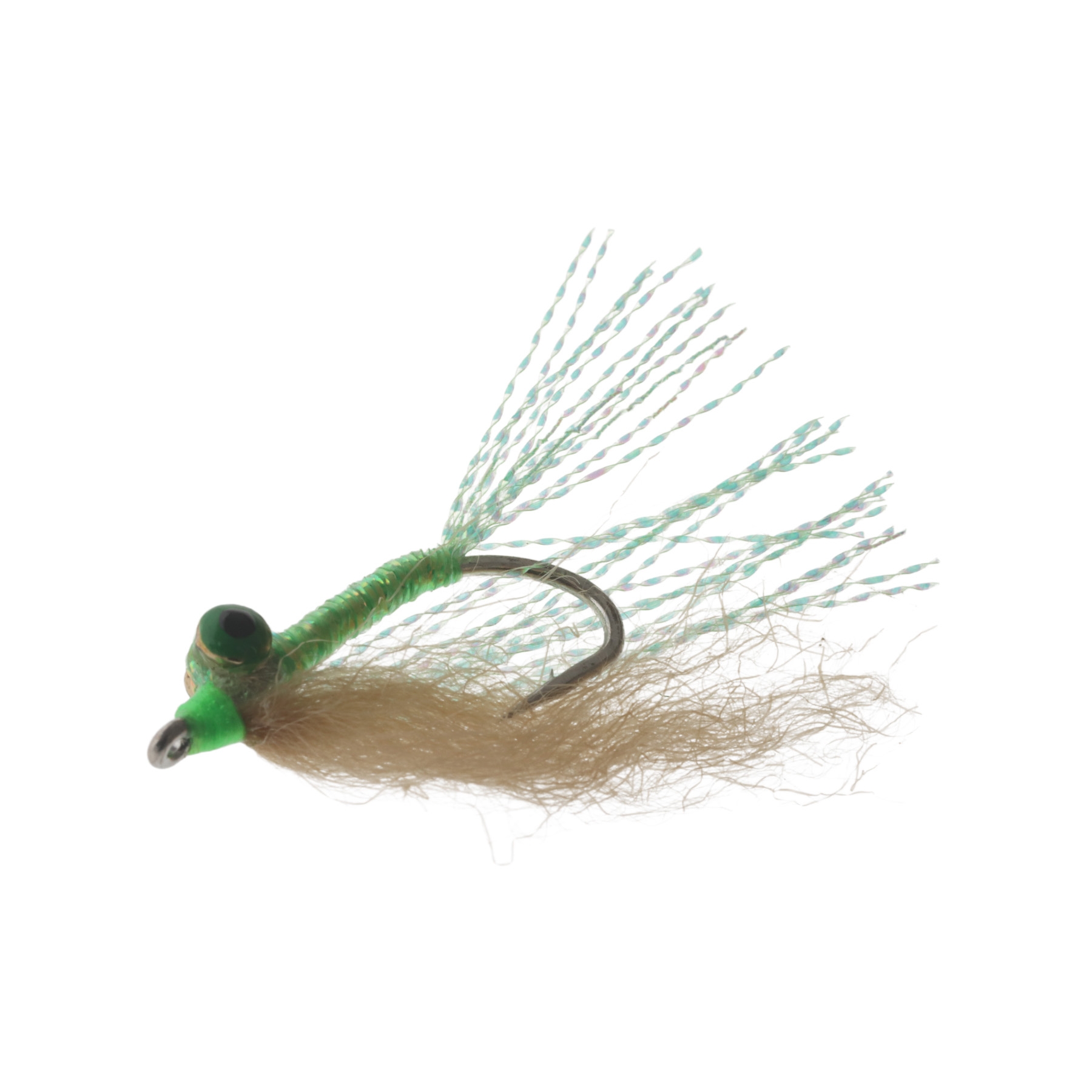 Manic Tackle Project Christmas Cracker Saltwater Fly Chartreuse #6