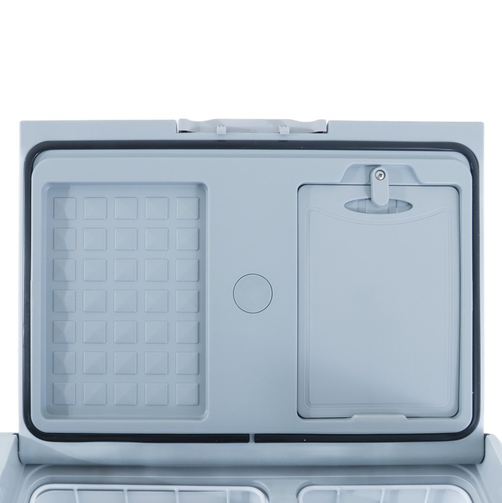 Rovin Dual Zone Wheeled Portable Fridge/Freezer 55L 12/24VDC Solar Ready