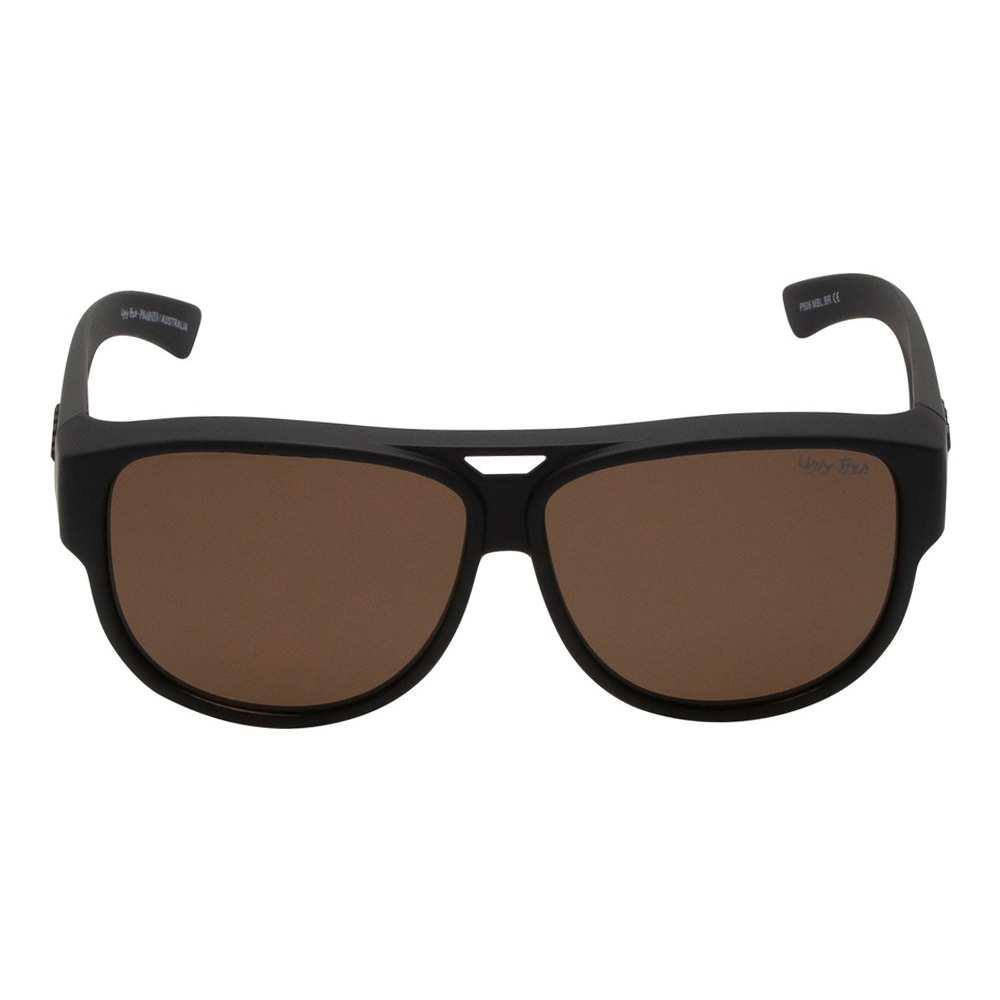 Ugly Fish P506 Fit Over Polarised Sunglasses Matte Black/Brown