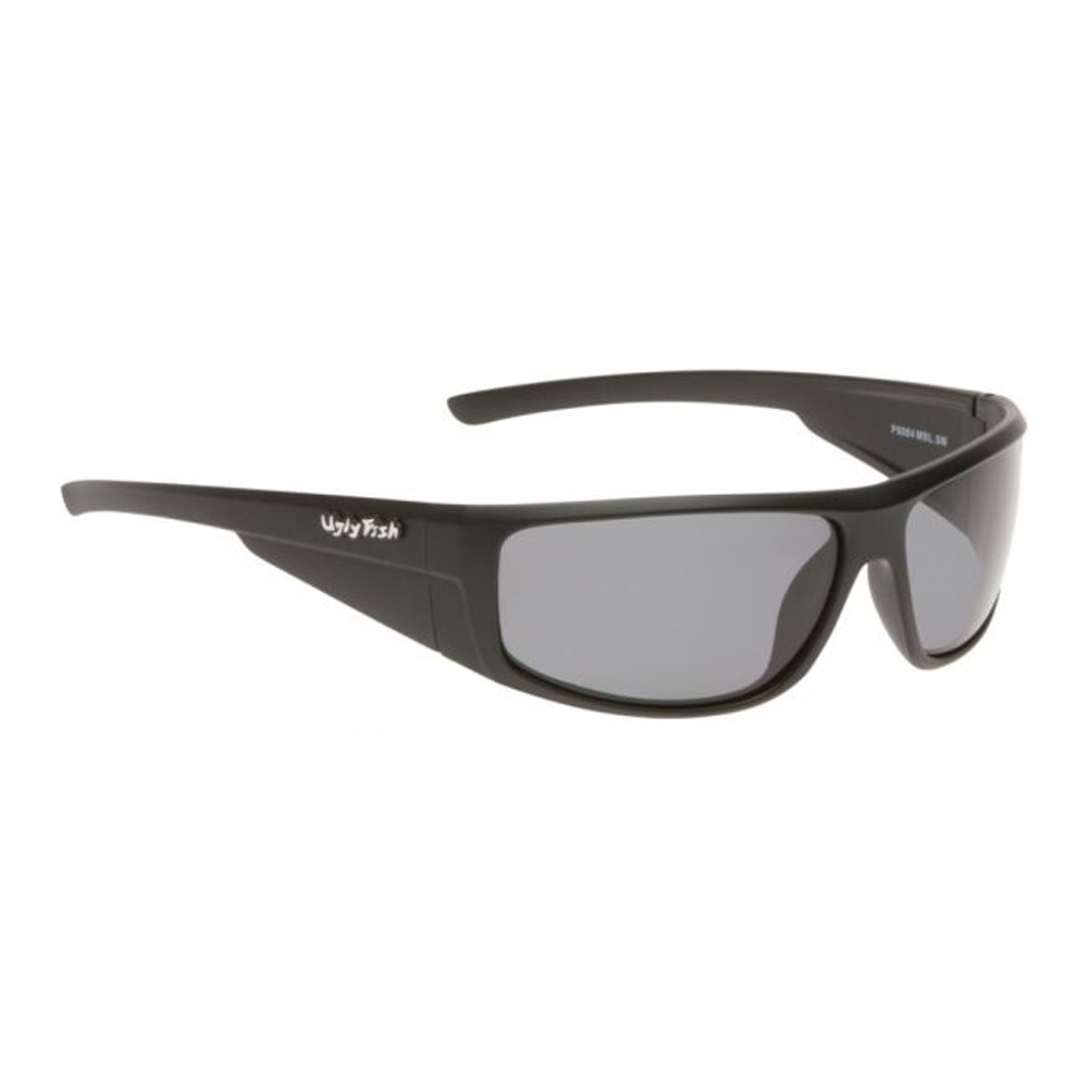 Ugly Fish P8084 Polarised Sunglasses Matte Black/Smoke