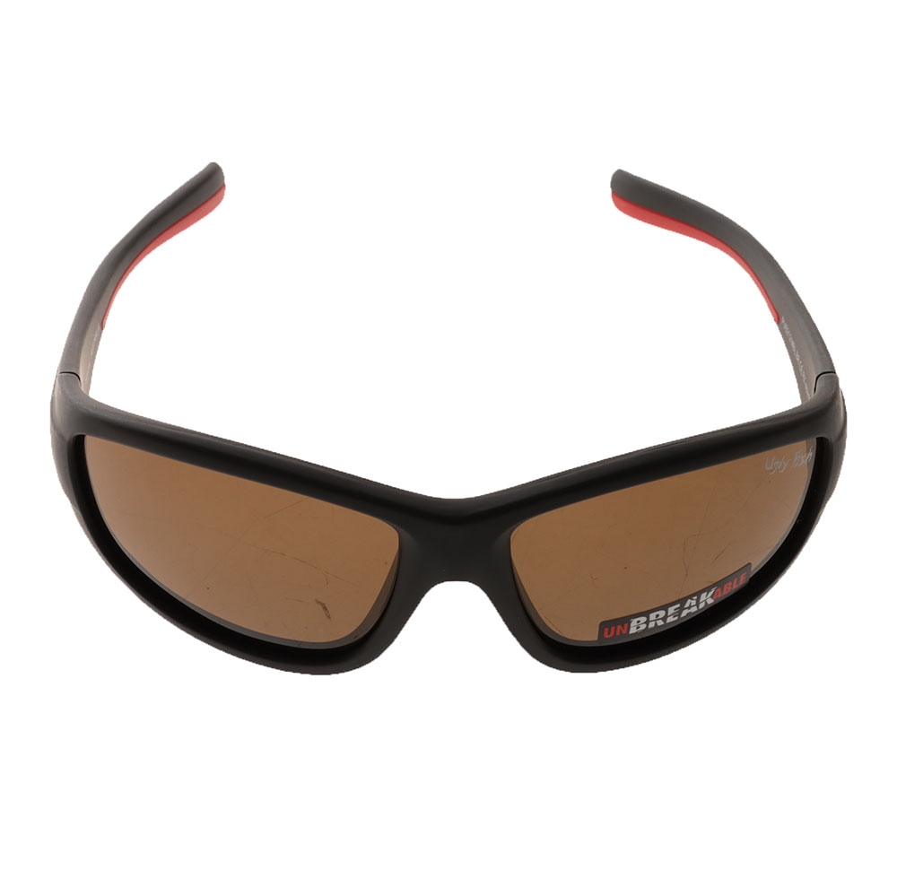 Ugly Fish PU5212 Polarised Sunglasses Matte Black/Brown