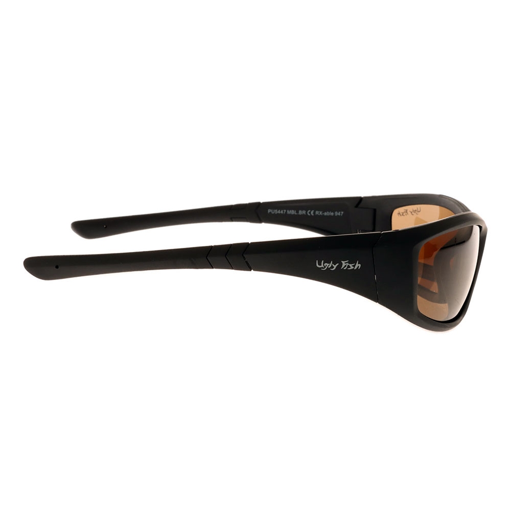Ugly Fish PU5447 Polarised Sunglasses Matte Black/Brown