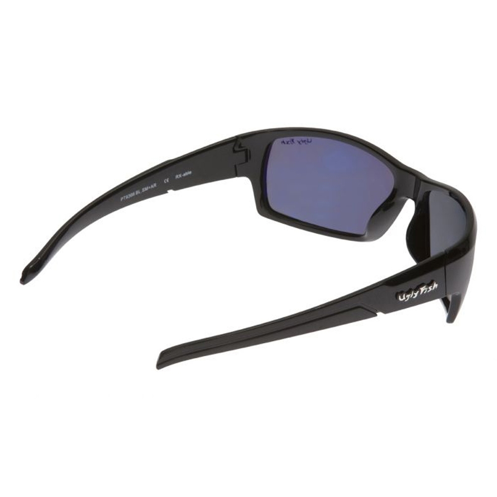 Ugly Fish PT9366 Polarised Sunglasses Shiny Black Frame/Smoke Lens