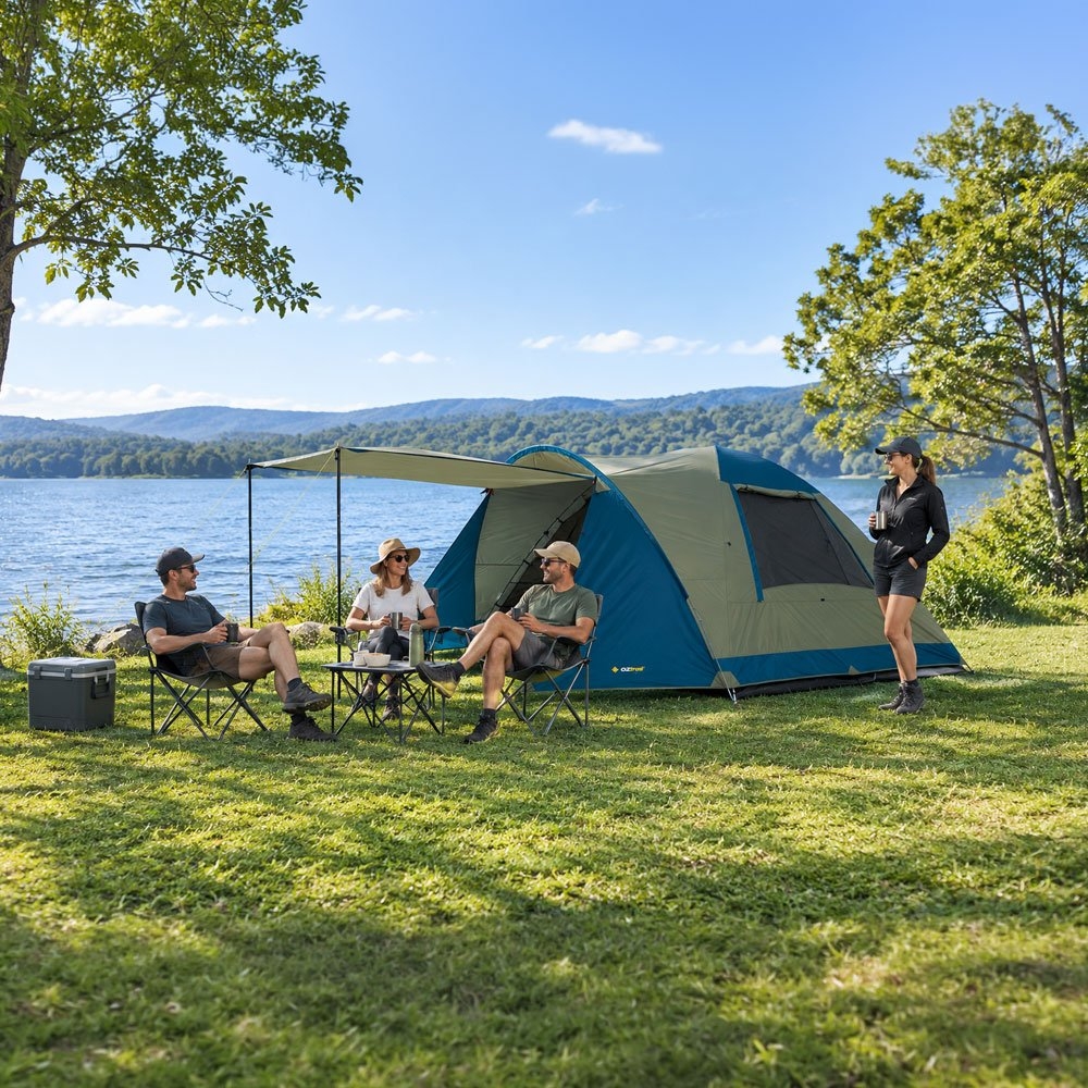 OZtrail Tasman Family Dome 6 Person Tent