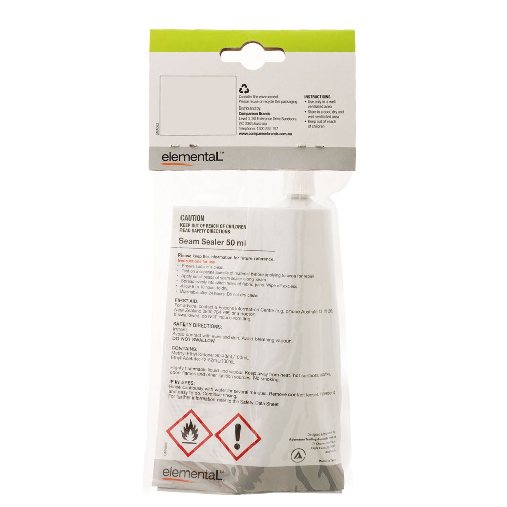 Elemental Waterproofing Seam Sealer 50ml