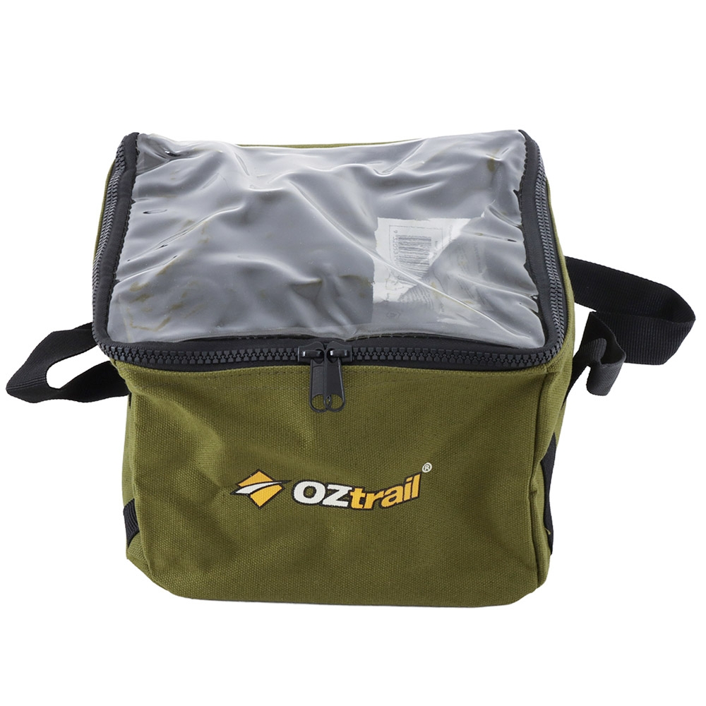 OZtrail Clear Top Canvas Gear Bag Medium