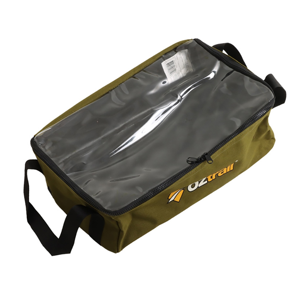 OZtrail Clear Top Canvas Gear Bag Large
