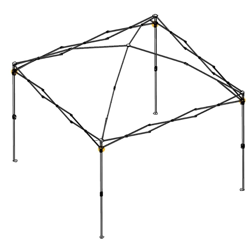 OZtrail Compact 2.4 Gazebo Blue 2.4 x 2.4m