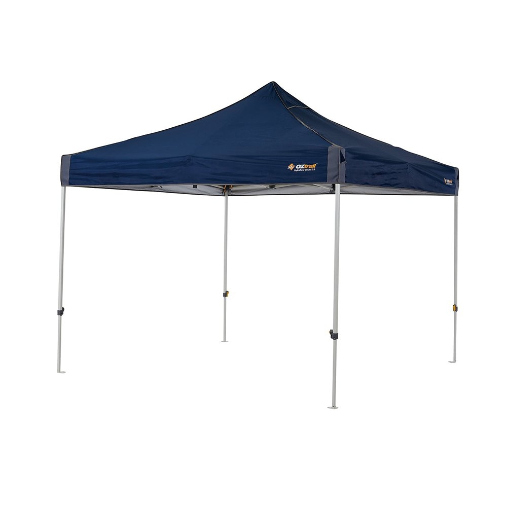 OZtrail Hydroflow Deluxe 3.0 Gazebo Navy 3 x 3m