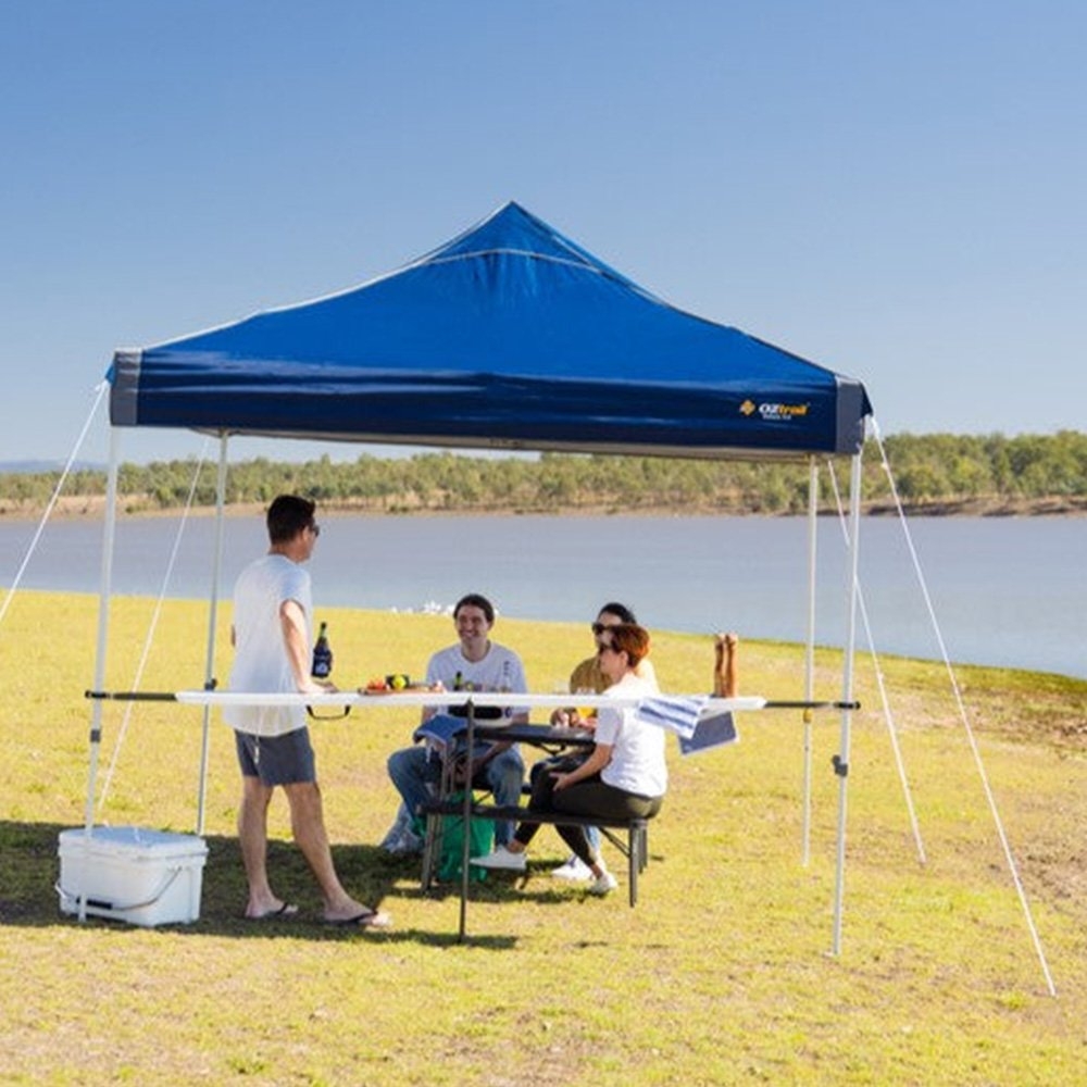 OZtrail Hydroflow Deluxe 3.0 Gazebo Navy 3 x 3m