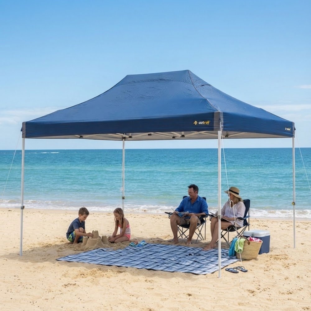 OZtrail Hydroflow Deluxe 4.5 Gazebo 4.5 x 3m