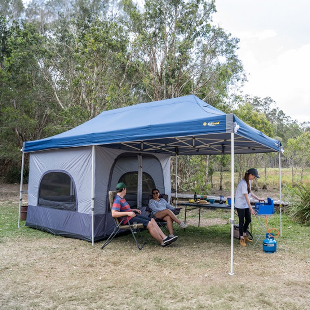 OZtrail Hydroflow Deluxe 6.0 Gazebo 6 x 3m