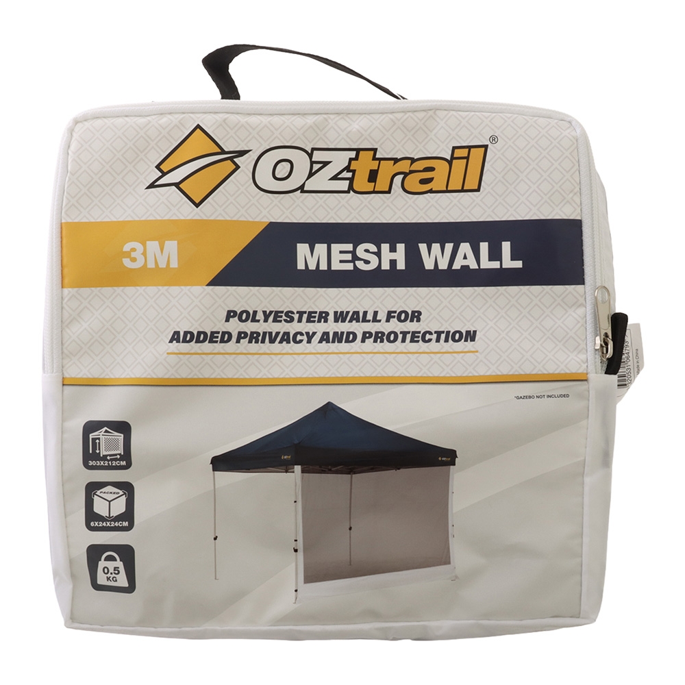 OZtrail Gazebo Mesh Wall Kit 3m