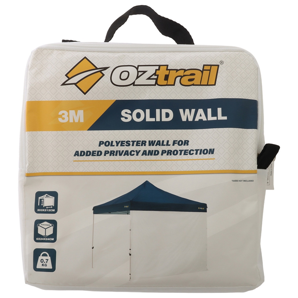 OZtrail Gazebo Solid Wall Kit 3m