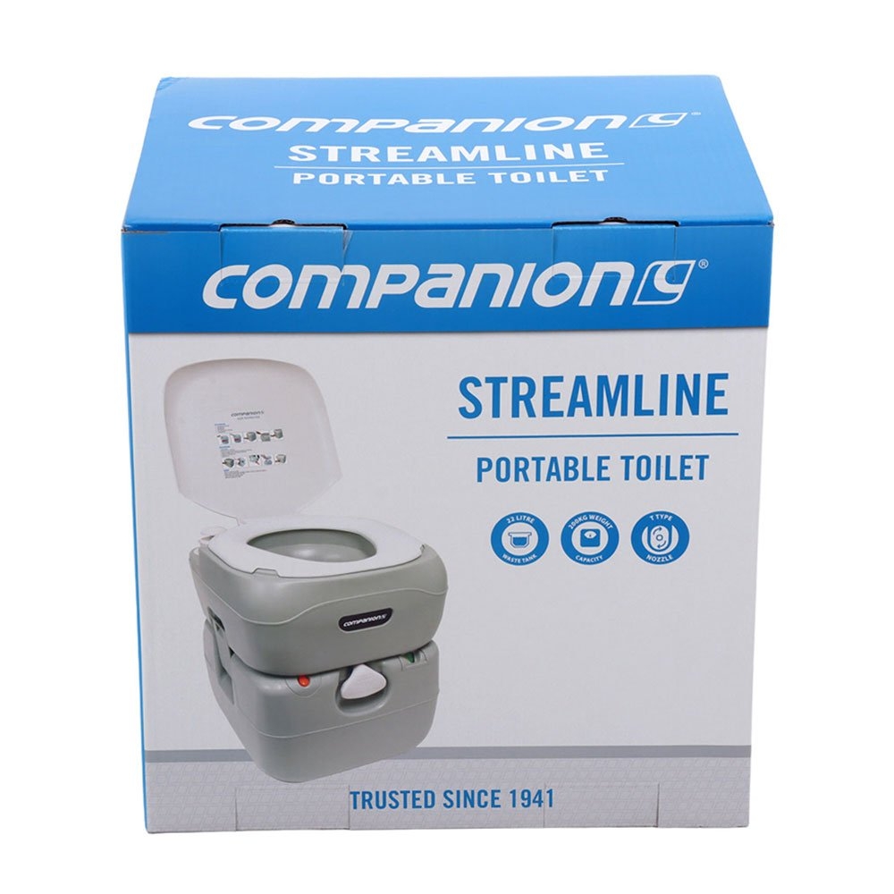 Companion Streamline Portable Toilet 22L