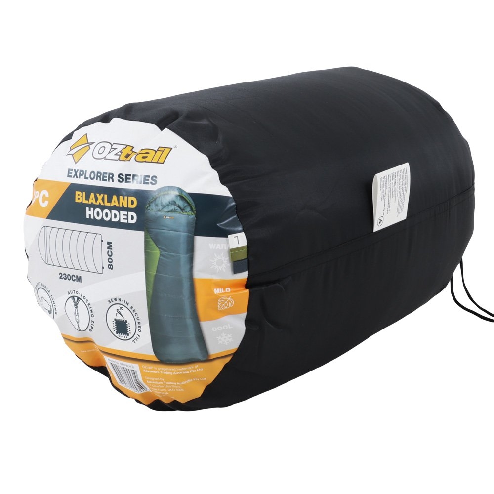 OZtrail Blaxland Hooded 0C Sleeping Bag