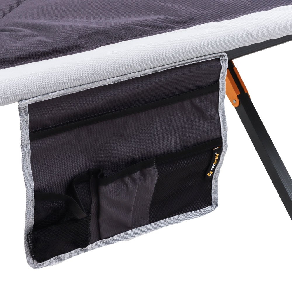 OZtrail Jumbo Padded Aluminium Stretcher 210 x 80cm
