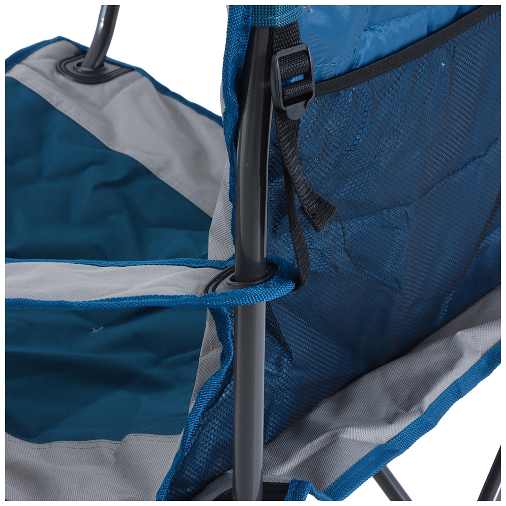 OZtrail Cooler Camping Arm Chair Blue