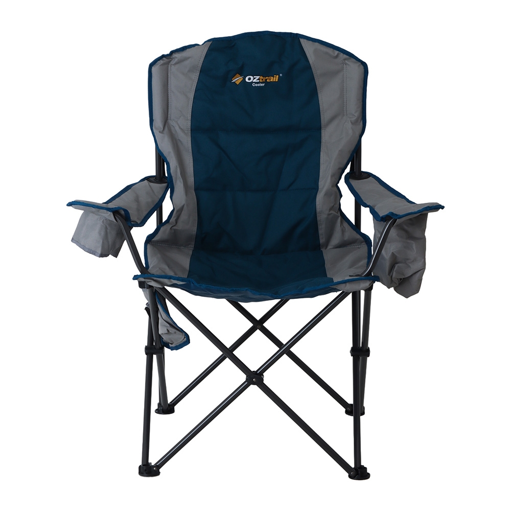 OZtrail Cooler Camping Arm Chair Blue