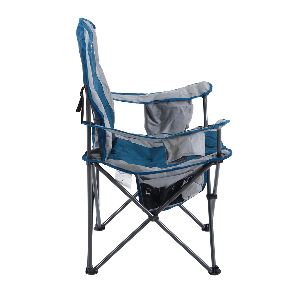 OZtrail Cooler Camping Arm Chair Blue