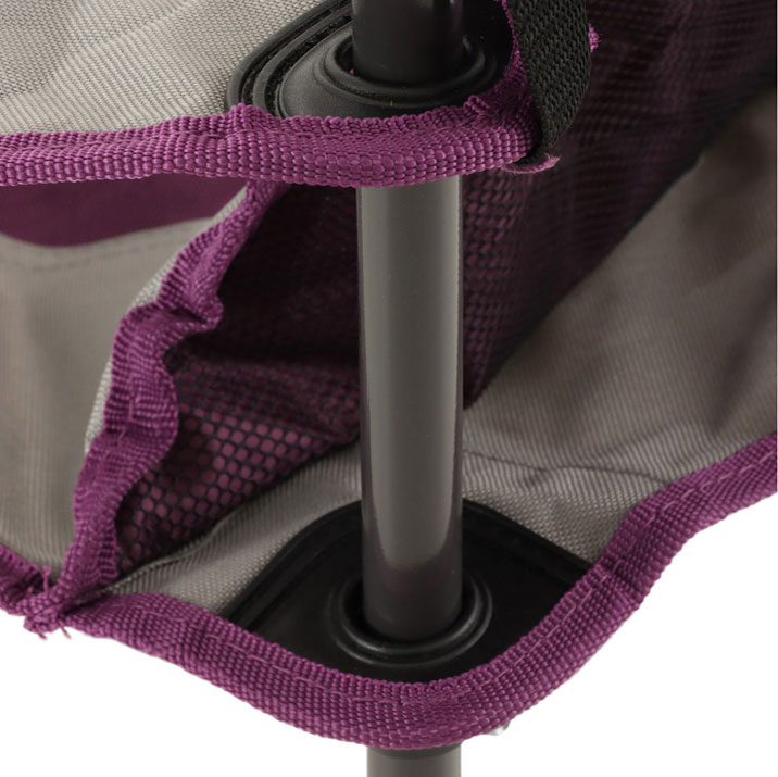 OZtrail Cooler Camping Arm Chair Purple