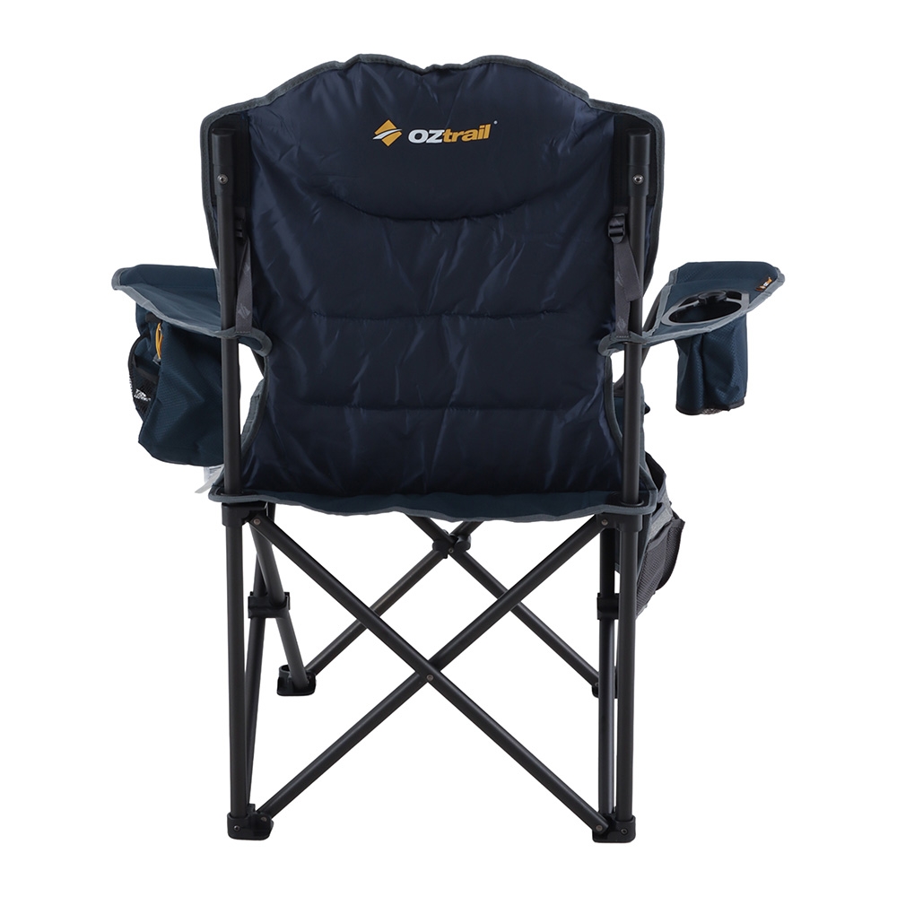 OZtrail Big Boy Camping Arm Chair Navy Blue