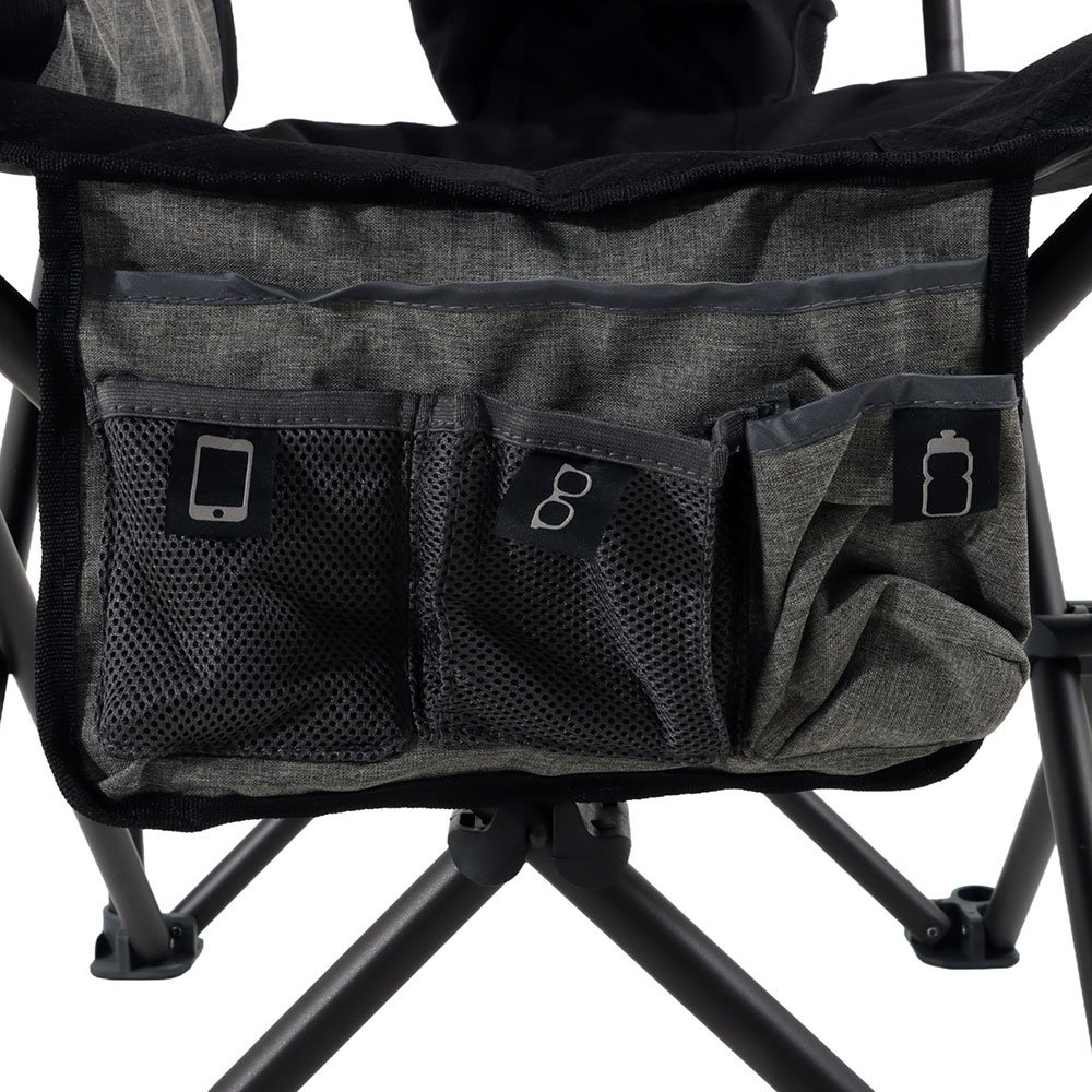 OZtrail Big Boy Camping Arm Chair Black