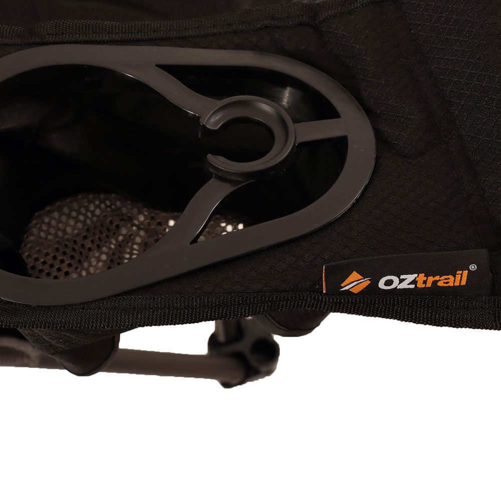 OZtrail Big Boy Camping Arm Chair Black