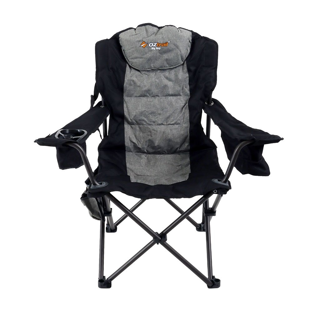 OZtrail Big Boy Camping Arm Chair Black