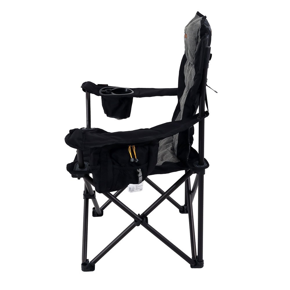 OZtrail Big Boy Camping Arm Chair Black