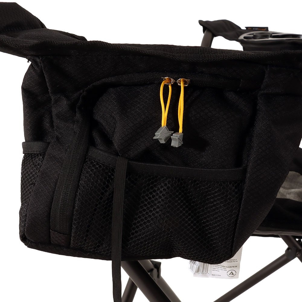 OZtrail Big Boy Camping Arm Chair Black