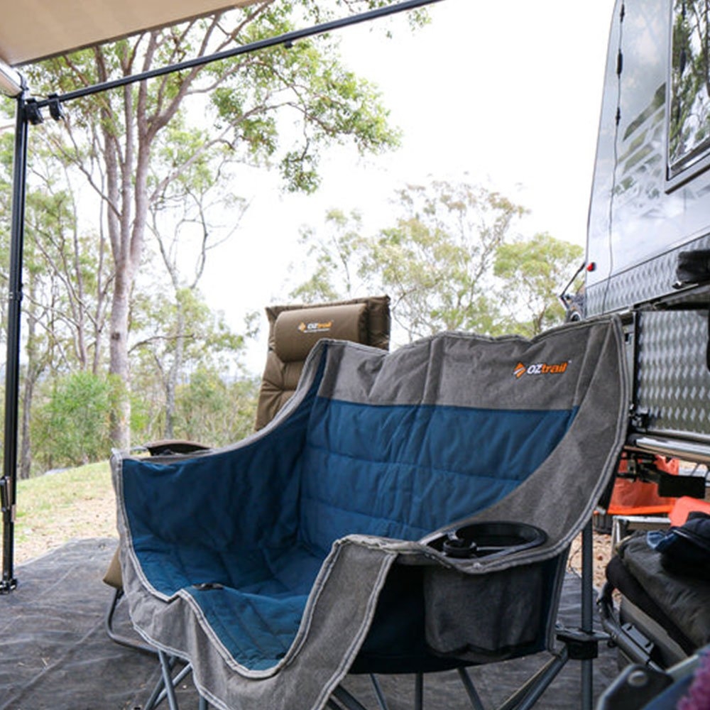 OZtrail Galaxy 2 Seater Camping Chair Sofa