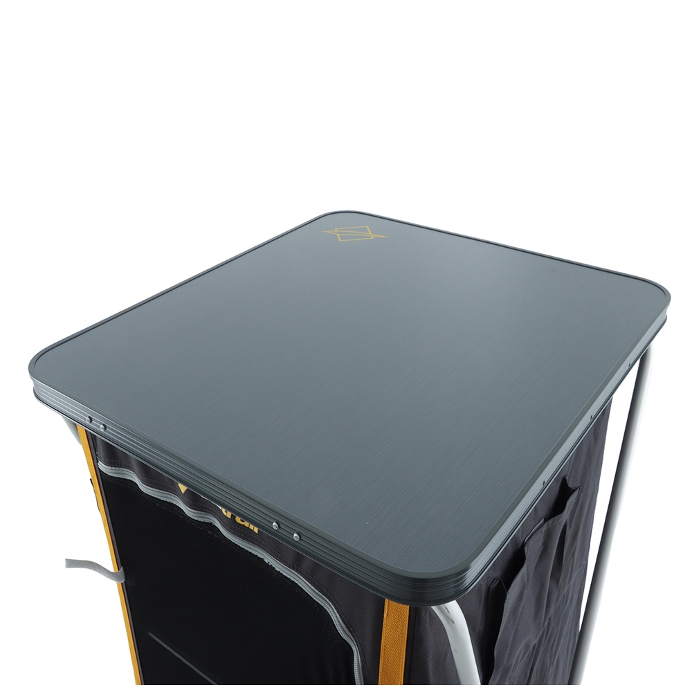 OZtrail Deluxe 4-Shelf Foldable Camping Cupboard